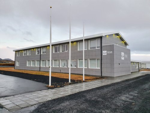 Verbúð Vísis á Hafnargötu 28 í Grindavík. Mynd/Jóhann Gunnarsson.