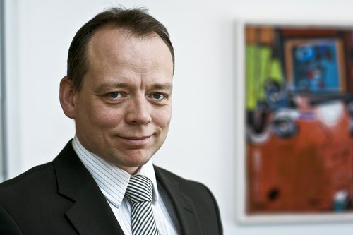 Gunnar Tryggvason hafnarstjóri.