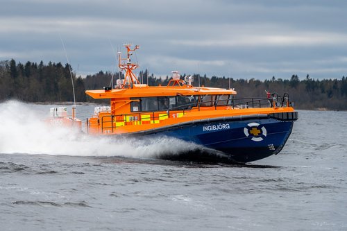 Björgunaskipið Ingibjörg.