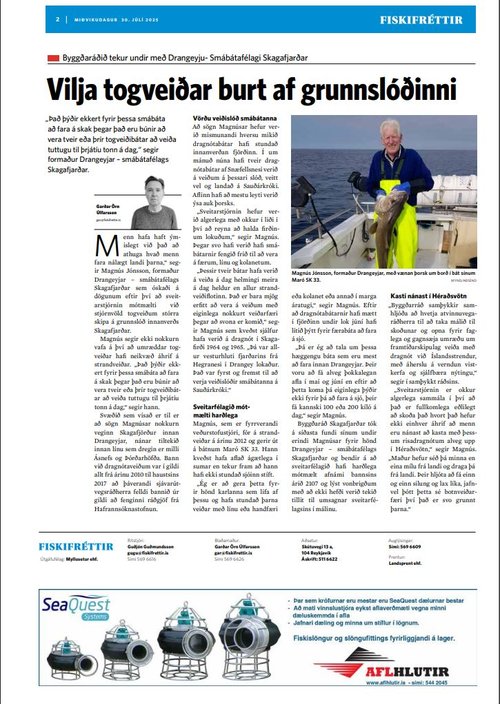 Fiskifréttir 30. júlí 2025.