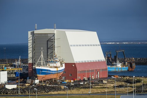 Skipasmíðastöð Njarðvíkur. FF Mynd/HAG