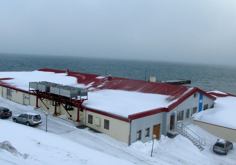 Hraðfrystihúsið Gunnvör, Hnífsdal. MYND/GB
