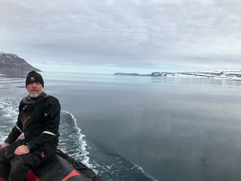 Ragnar Edvardsson, fornleifafræðingur í Bolungarvík. MYND/Guðbjörg Ásta Ólafsdóttir