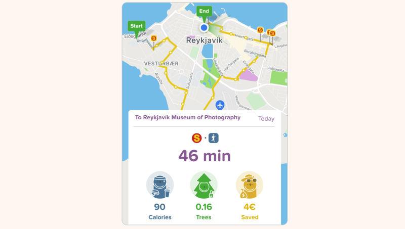 Citymapper í Reykjavík