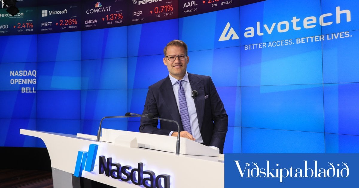 Gengi Al­vot­ech hækkar í fyrstu við­skiptum