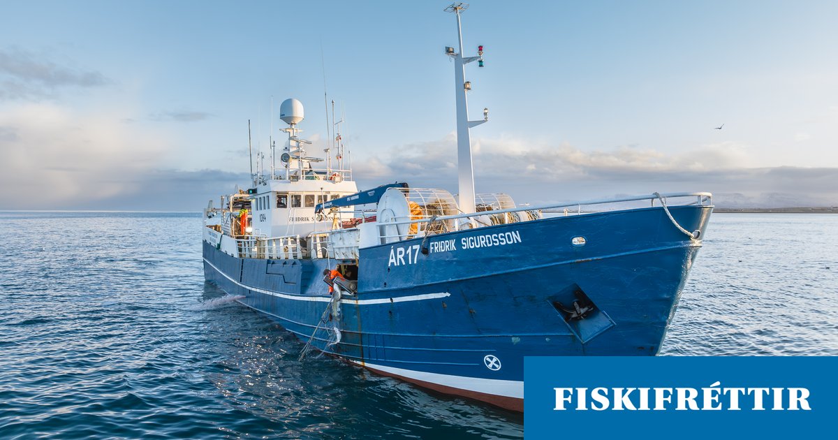 Netabáturinn Friðrik Sigurðsson ÁR í góðu fiskiríi
