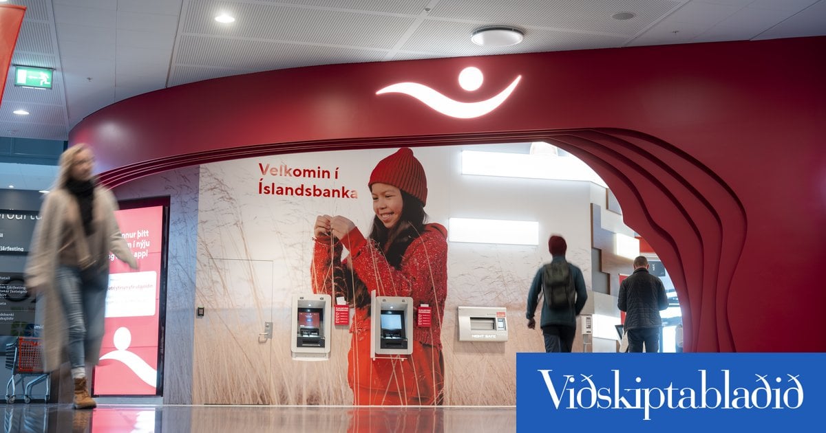 Gengi Ís­lands­banka upp um 3,7% eftir dóminn