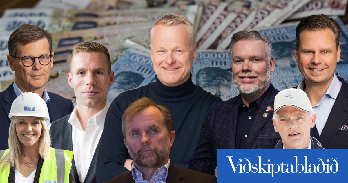 Forstjórar með hundruð milljóna í tekjur