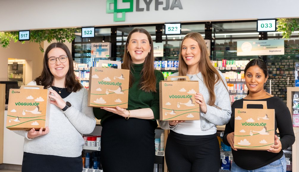 Alls veitt vöggugjafir fyrir 235 milljónir