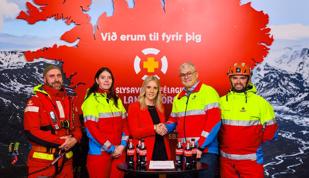 Coca-Cola og Landsbjörg áfram í öflugu samstarfi