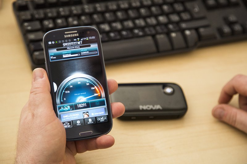 Speed test 4G 