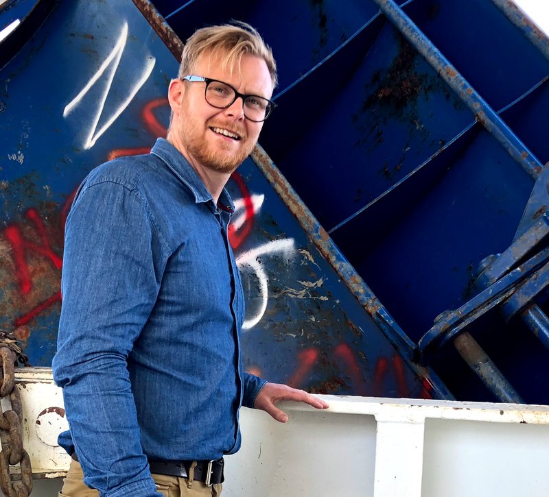 Hjörvar Kristjánsson, verkefnisstjóri nýsmíða hjá Samherja. MYND/AÐSEND